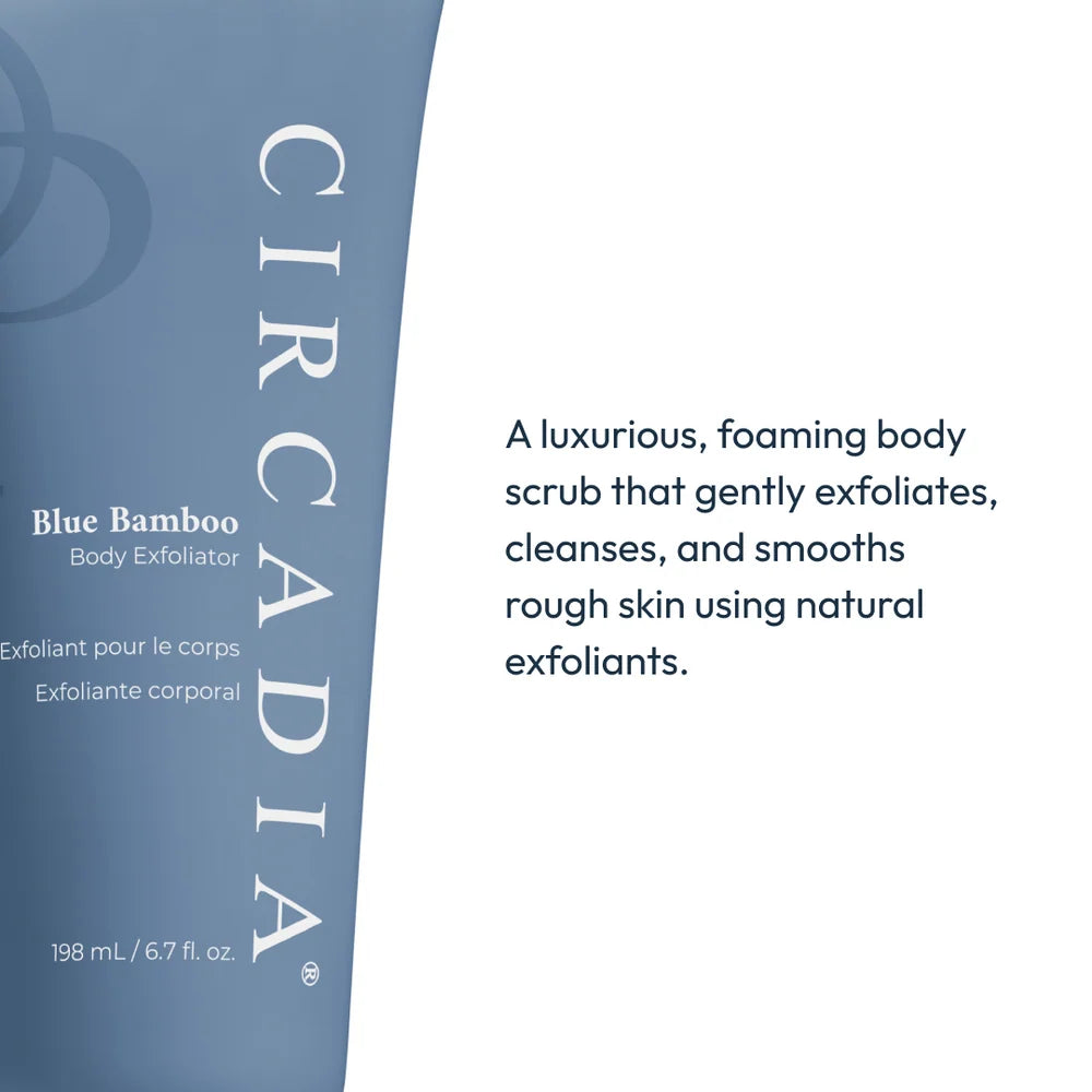 Circadia Blue Bamboo Body Exfoliator