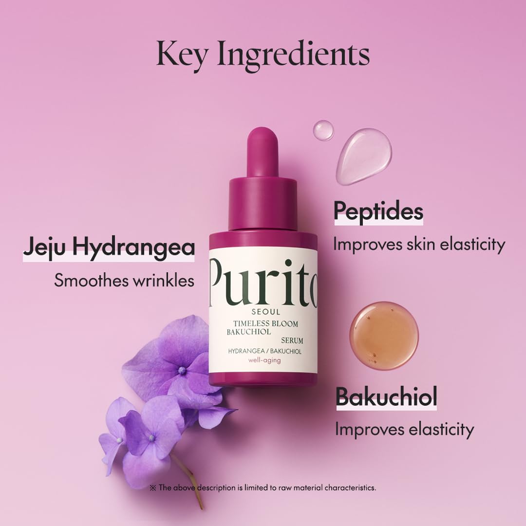Purito Timeless Bloom Bakuchiol Serum