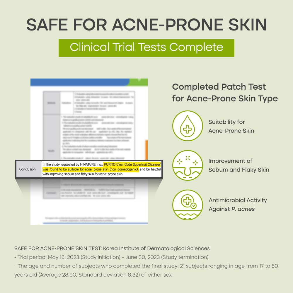 Purito Clear Code Superfruit Cleanser