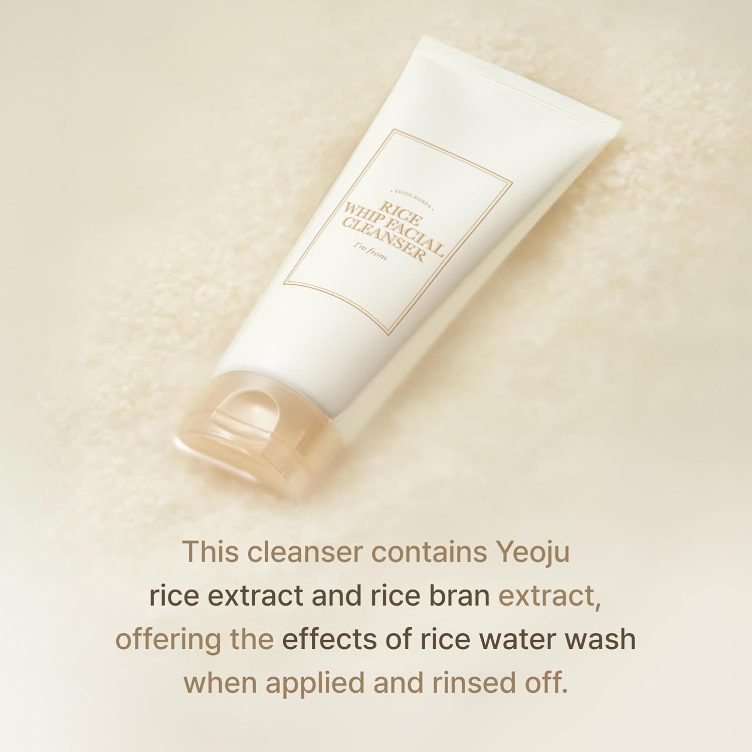 I'M FROM Rice Whip Facial Cleanser
