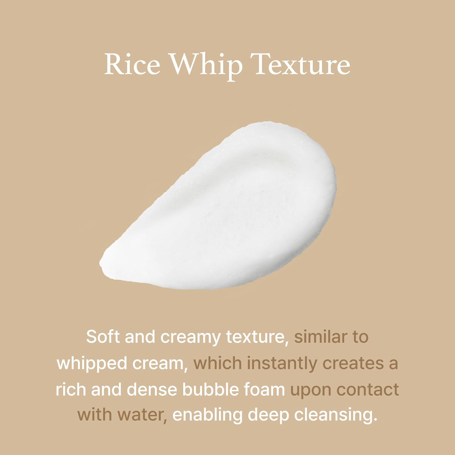 I'M FROM Rice Whip Facial Cleanser