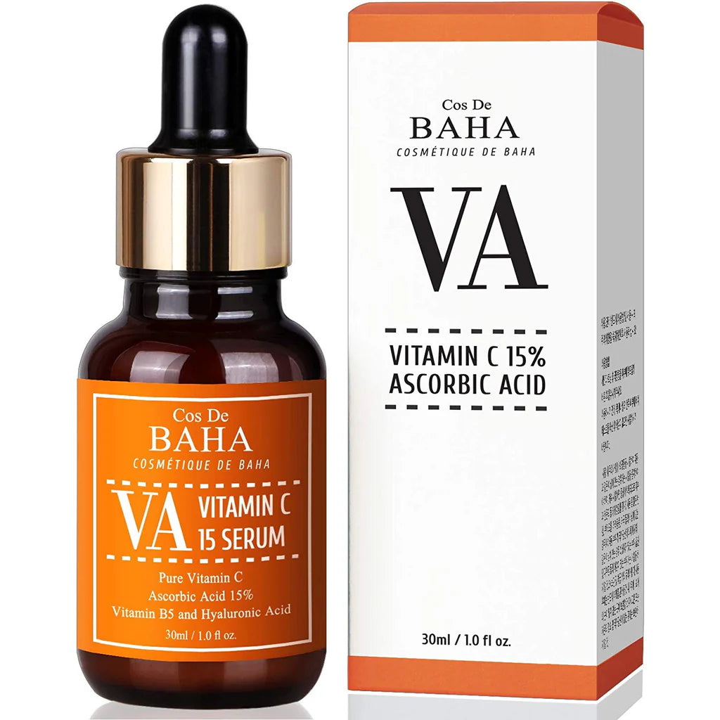 Cos De BAHA Vitamin C Facial Serum with L-Ascorbic Acid 15% + Vitamin B5