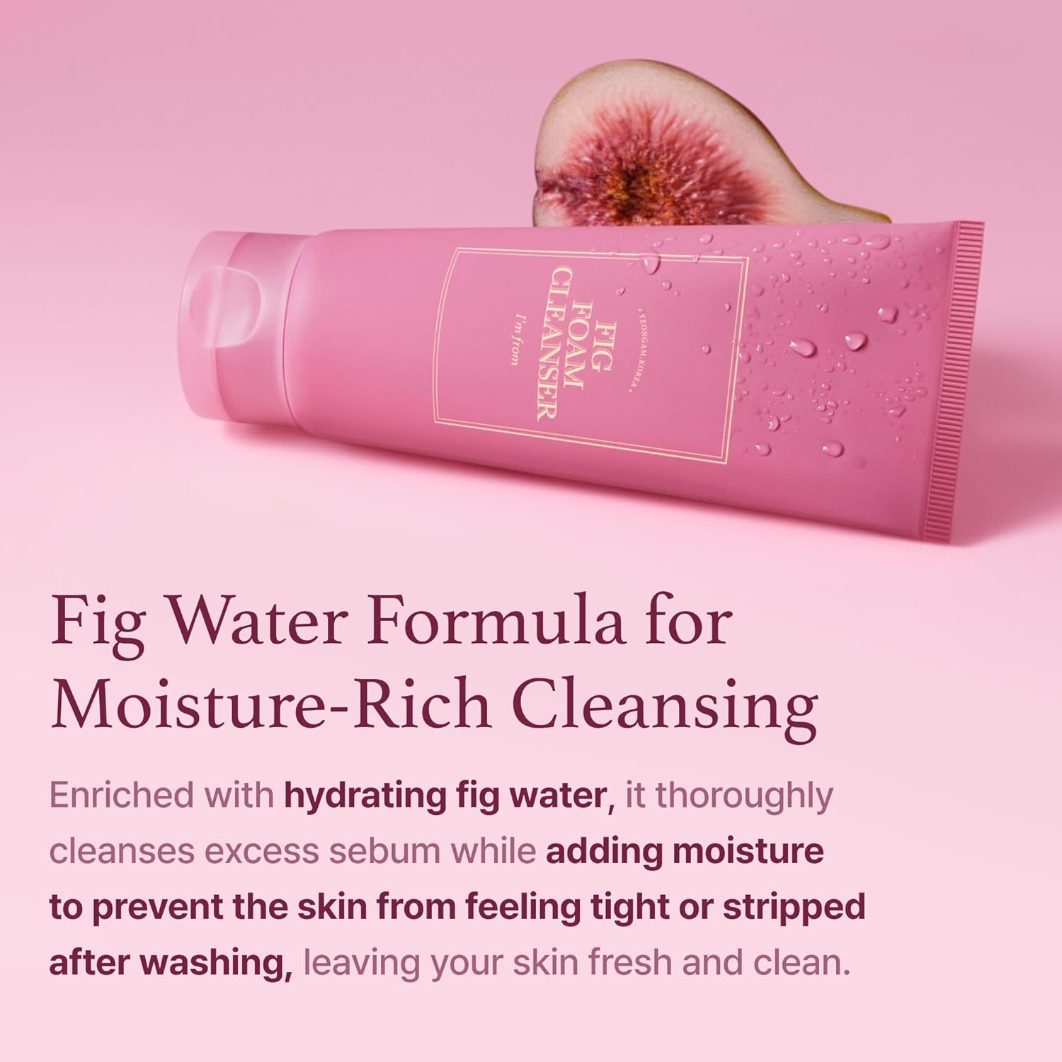 I'M FROM Fig Foam Cleanser