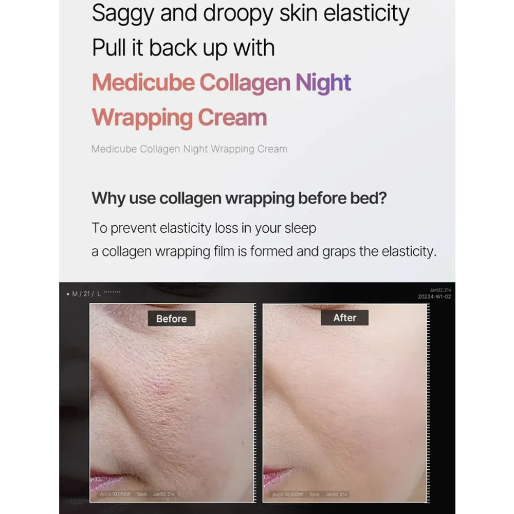 MEDICUBE Collagen Night Wrapping Mask 75ml