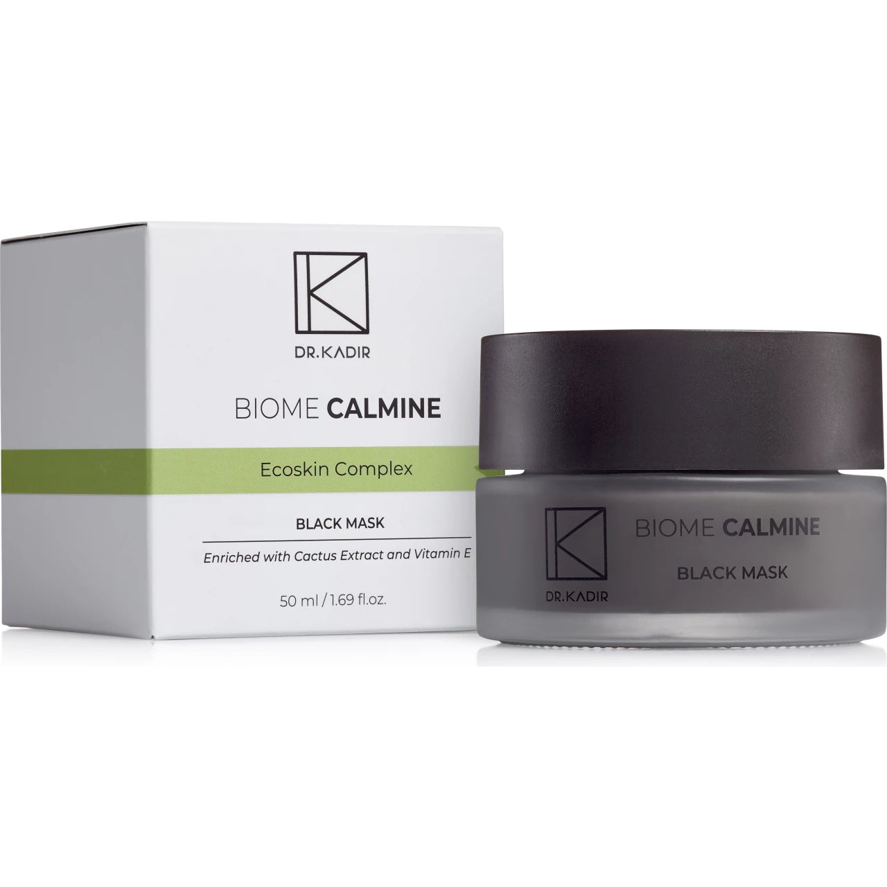Dr. Kadir Biome-Calmine Black Mask