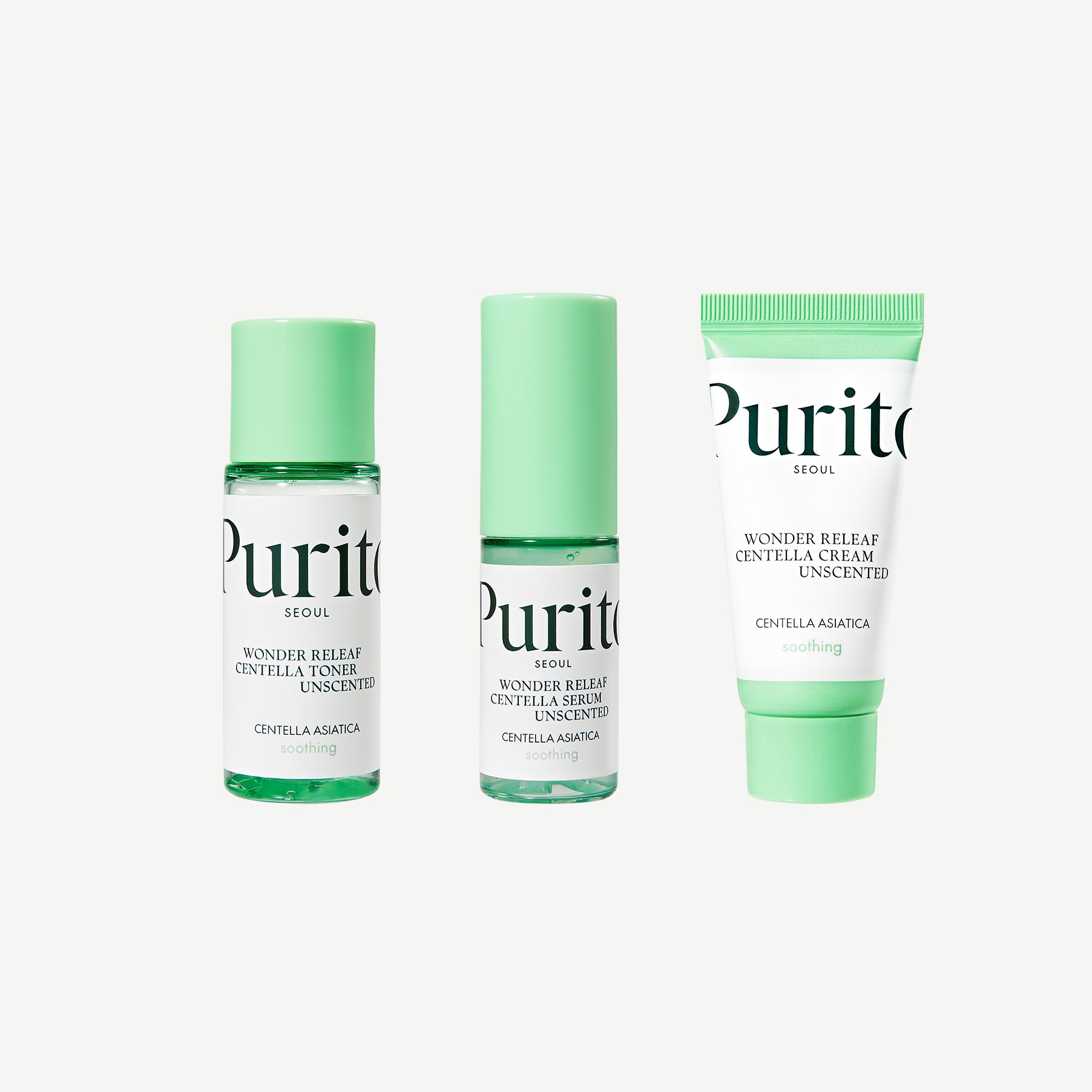 Purito Wonder Releaf Centella Mini Kit Unscented