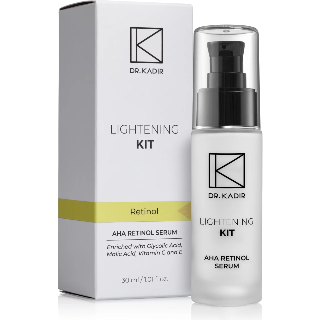 Dr. Kadir Lightening Kit AHA Retinol Serum