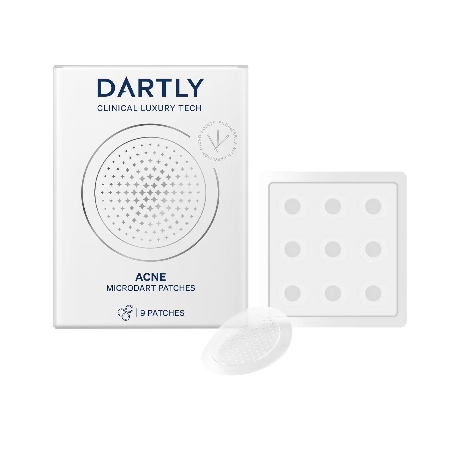 DARTLY Acne Microdart Patches 9PCs