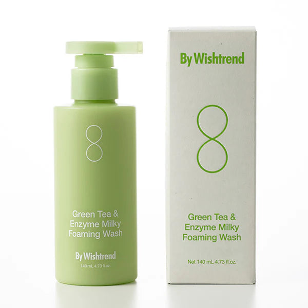 By Wishtrend - Green Tea & Enzyme Milky Foaming Wash