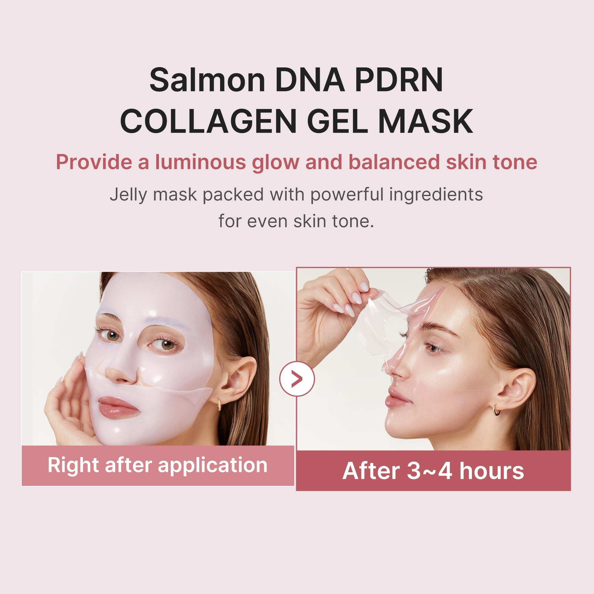 medicube - PDRN Pink Collagen Gel Mask Set