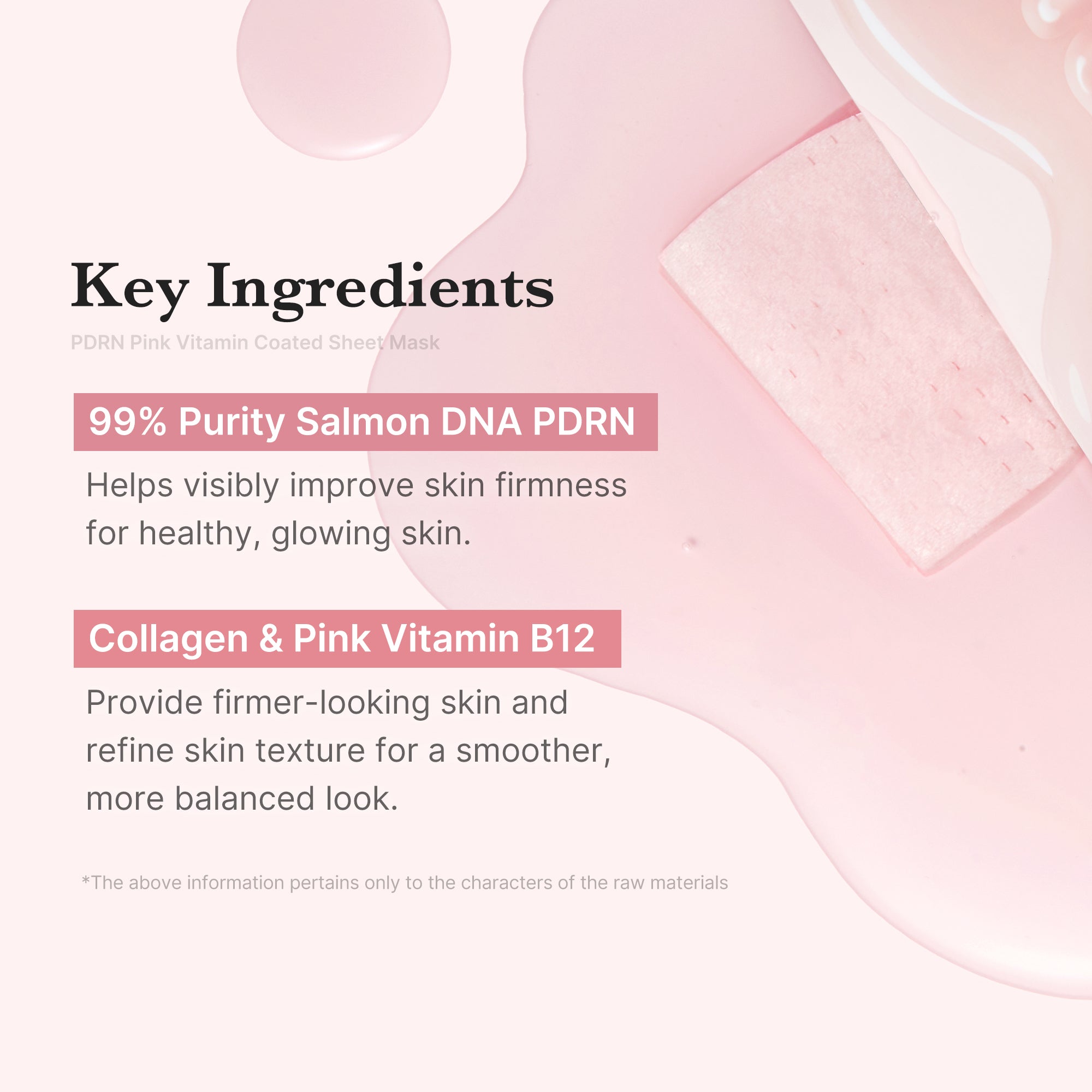medicube - PDRN Pink Vita Coating Mask [ 22g x 1 sheet]