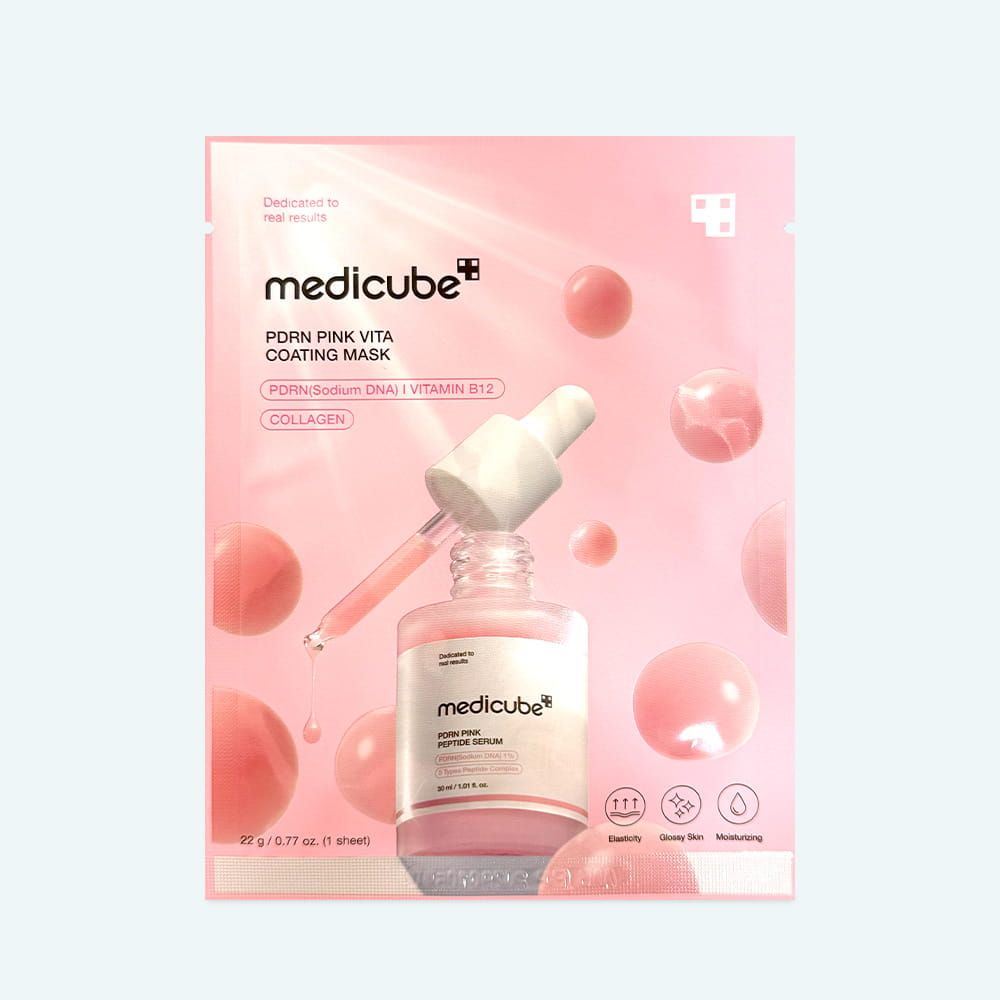 medicube - PDRN Pink Vita Coating Mask [ 22g x 1 sheet]